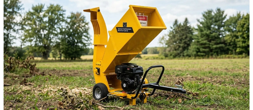 Travaux : utilisez un broyeur de végétaux !
