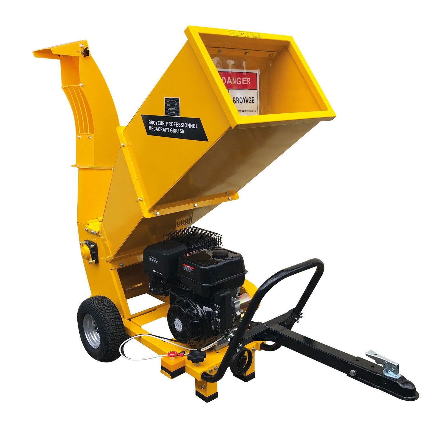 Broyeur de branche thermique professionnel Mecacraft GSR150