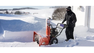 La neige est arrivée...